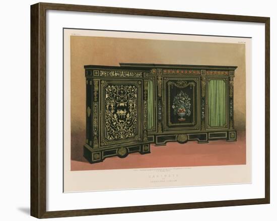 Cabinets by Dexheimer, London-null-Framed Giclee Print