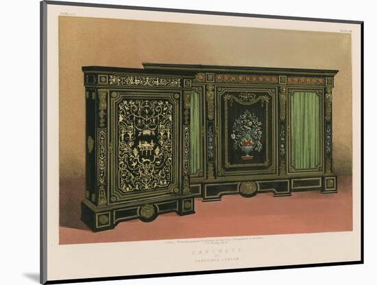 Cabinets by Dexheimer, London-null-Mounted Giclee Print