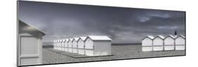 cabins beach-Gilbert Claes-Mounted Photographic Print