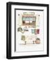 Cabins for Rent-Debbie McMaster-Framed Giclee Print