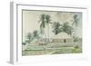 Cabins, Nassau, 1885-Winslow Homer-Framed Giclee Print