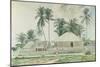 Cabins, Nassau, 1885-Winslow Homer-Mounted Premium Giclee Print