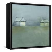 Cabins V-Sharon Gordon-Framed Stretched Canvas