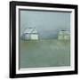 Cabins V-Sharon Gordon-Framed Art Print