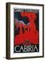 Cabiria, Written-Gabriele D'Annunzio-Framed Giclee Print