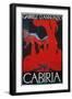 Cabiria, Written-Gabriele D'Annunzio-Framed Giclee Print