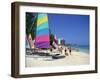 Cable Beach, Nassau, Bahamas, West Indies, Central America-Lightfoot Jeremy-Framed Photographic Print