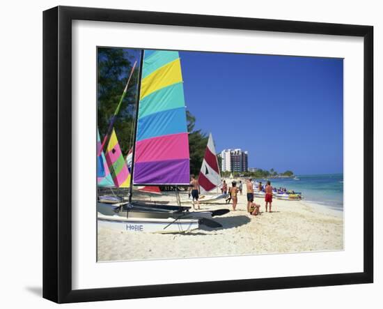 Cable Beach, Nassau, Bahamas, West Indies, Central America-Lightfoot Jeremy-Framed Photographic Print