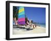 Cable Beach, Nassau, Bahamas, West Indies, Central America-Lightfoot Jeremy-Framed Photographic Print