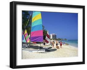 Cable Beach, Nassau, Bahamas, West Indies, Central America-Lightfoot Jeremy-Framed Photographic Print