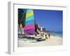 Cable Beach, Nassau, Bahamas, West Indies, Central America-Lightfoot Jeremy-Framed Photographic Print