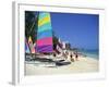 Cable Beach, Nassau, Bahamas, West Indies, Central America-Lightfoot Jeremy-Framed Photographic Print