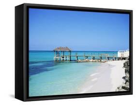 Cable Beach, Nassau, New Providence, Bahamas, West Indies, Central America-J Lightfoot-Framed Stretched Canvas