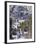 Cable Car Above Whistler Resort, Venue of the 2010 Winter Olympic Games, British Columbia, Canada-Christian Kober-Framed Photographic Print