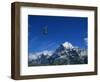 Cable Car and Mt Wetterhorn, Grindelwald, Bernese Oberland, Switzerland-Hans Peter Merten-Framed Photographic Print