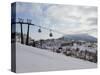 Cable Car at Niseko Ski Resort, Hokkaido, Japan, Asia-Christian Kober-Stretched Canvas