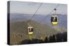 Cable Car, Belchen Summit, Black Forest, Baden Wurttemberg, Germany, Europe-Markus Lange-Stretched Canvas