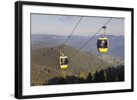 Cable Car, Belchen Summit, Black Forest, Baden Wurttemberg, Germany, Europe-Markus Lange-Framed Photographic Print