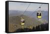 Cable Car, Belchen Summit, Black Forest, Baden Wurttemberg, Germany, Europe-Markus Lange-Framed Stretched Canvas