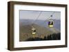 Cable Car, Belchen Summit, Black Forest, Baden Wurttemberg, Germany, Europe-Markus Lange-Framed Photographic Print