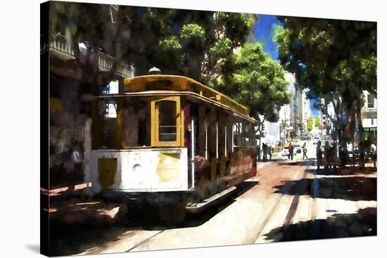 Cable Car City-Philippe Hugonnard-Stretched Canvas