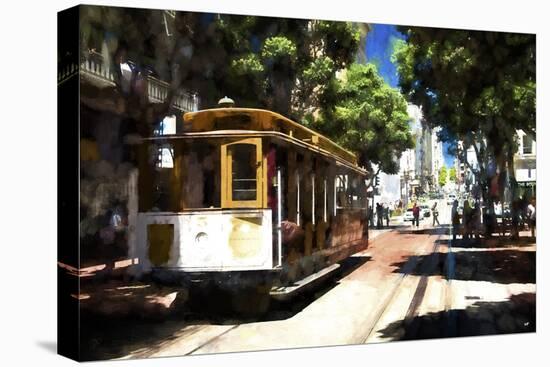 Cable Car City-Philippe Hugonnard-Stretched Canvas