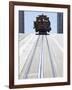 Cable Car Crossing California Street in San Francisco, California, USA-Gavin Hellier-Framed Photographic Print