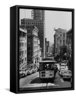 Cable Car Engagement Party-null-Framed Stretched Canvas