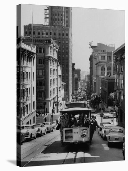 Cable Car Engagement Party-null-Stretched Canvas