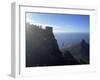 Cable Car Going up Table Mountain, Cape Town, South Africa, Africa-Yadid Levy-Framed Photographic Print