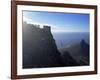 Cable Car Going up Table Mountain, Cape Town, South Africa, Africa-Yadid Levy-Framed Photographic Print