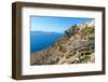 Cable Car in  Fira in Santorini, Greece-Gyuszko-Framed Photographic Print