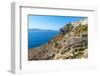 Cable Car in  Fira in Santorini, Greece-Gyuszko-Framed Photographic Print