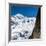 Cable Car in Front of Mt. Blanc from Mt. Brevent, Chamonix, Haute Savoie, Rhone Alpes, France-Jon Arnold-Framed Photographic Print