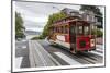 Cable Car in San Francisco-null-Mounted Art Print