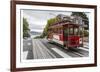 Cable Car in San Francisco-null-Framed Art Print