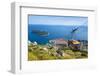 Cable car, Lokrum Island and Dubrovnik Old Town view, Dubrovnik, Dalmatian Coast, Croatia, Europe-Neale Clark-Framed Photographic Print