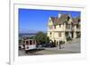 Cable Car on Hyde Street, San Francisco, California, United States of America, North America-Richard Cummins-Framed Photographic Print