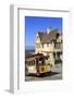 Cable Car on Hyde Street, San Francisco, California, United States of America, North America-Richard Cummins-Framed Photographic Print