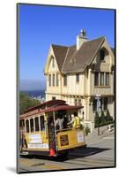 Cable Car on Hyde Street, San Francisco, California, United States of America, North America-Richard Cummins-Mounted Photographic Print