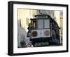 Cable Car on Hyde Street, San Francisco, California, USA-Fraser Hall-Framed Photographic Print