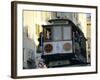 Cable Car on Hyde Street, San Francisco, California, USA-Fraser Hall-Framed Photographic Print