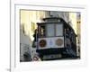 Cable Car on Hyde Street, San Francisco, California, USA-Fraser Hall-Framed Photographic Print