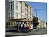 Cable Car on Nob Hill, San Francisco, California, USA-Fraser Hall-Mounted Photographic Print