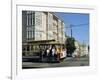 Cable Car on Nob Hill, San Francisco, California, USA-Fraser Hall-Framed Photographic Print