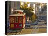 Cable Car on Powell Street in San Francisco, California, USA-Chuck Haney-Stretched Canvas