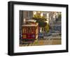 Cable Car on Powell Street in San Francisco, California, USA-Chuck Haney-Framed Premium Photographic Print