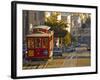 Cable Car on Powell Street in San Francisco, California, USA-Chuck Haney-Framed Photographic Print