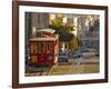 Cable Car on Powell Street in San Francisco, California, USA-Chuck Haney-Framed Photographic Print