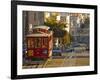 Cable Car on Powell Street in San Francisco, California, USA-Chuck Haney-Framed Photographic Print